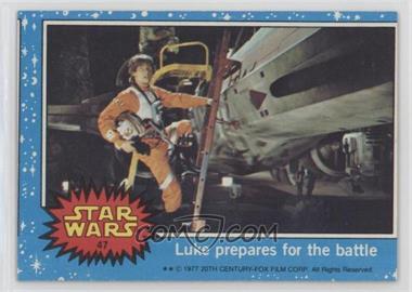 1977 Topps Star Wars - [Base] #47 - Luke Prepares for the Battle