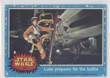1977 Topps Star Wars - [Base] #47 - Luke Prepares for the Battle