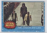 Han, Chewie and Luke