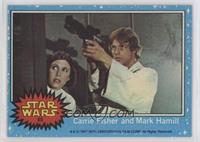 Carrie Fisher and Mark Hamill [Good to VG‑EX]
