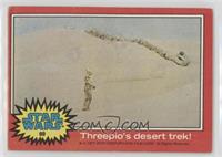 Threepio's desert trek! [Good to VG‑EX]
