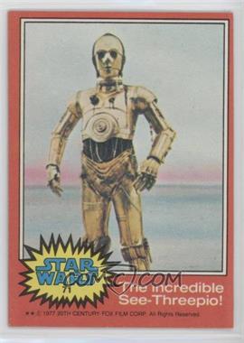 1977 Topps Star Wars - [Base] #71 - The Incredible See-Threepio!