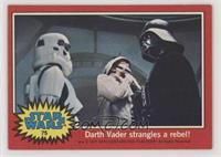 Darth Vader Strangles a Rebel!