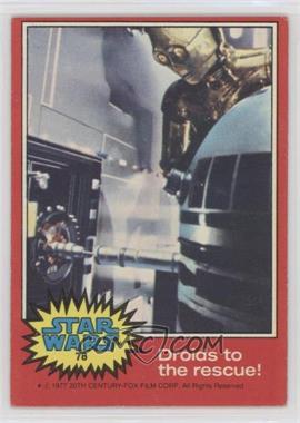 1977 Topps Star Wars - [Base] #78 - Droids to the Rescue!