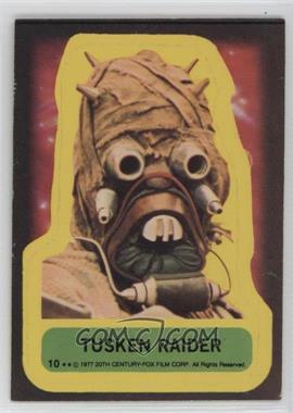 1977 Topps Star Wars - Stickers #10 - Tusken Raider