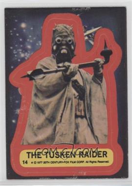 1977 Topps Star Wars - Stickers #14 - The Tusken Raider