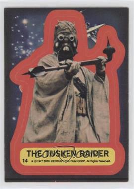 1977 Topps Star Wars - Stickers #14 - The Tusken Raider
