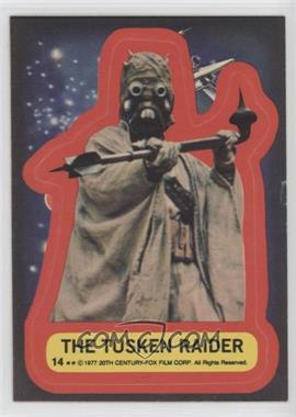 1977 Topps Star Wars - Stickers #14 - The Tusken Raider