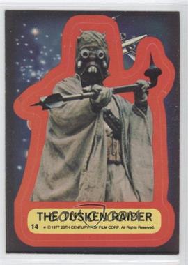 1977 Topps Star Wars - Stickers #14 - The Tusken Raider