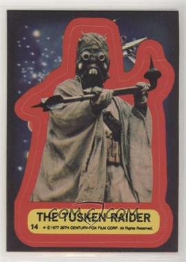 1977 Topps Star Wars - Stickers #14 - The Tusken Raider