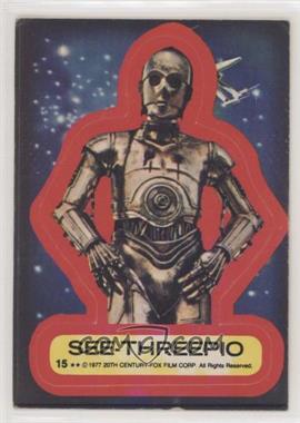 1977 Topps Star Wars - Stickers #15 - See-Threepio