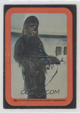 1977 Topps Star Wars - Stickers #19 - Chewbacca