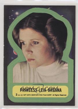 1977 Topps Star Wars - Stickers #2 - Princess Leia Organa