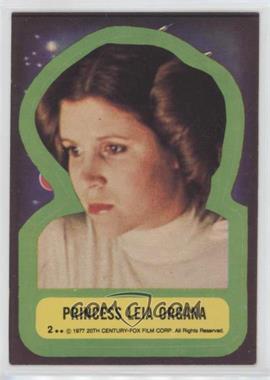 1977 Topps Star Wars - Stickers #2 - Princess Leia Organa