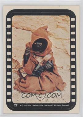 1977 Topps Star Wars - Stickers #27 - Jawa