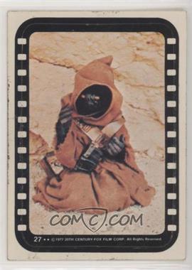 1977 Topps Star Wars - Stickers #27 - Jawa