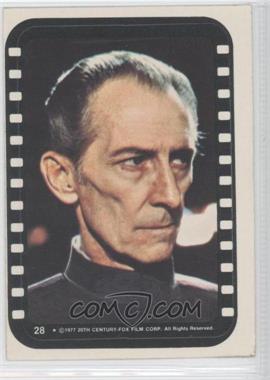 1977 Topps Star Wars - Stickers #28 - Grand Moff Tarkin