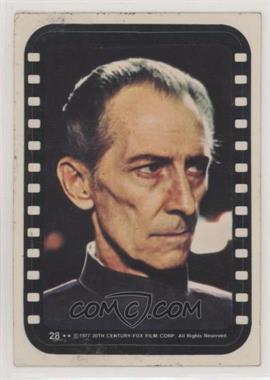 1977 Topps Star Wars - Stickers #28 - Grand Moff Tarkin