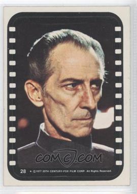 1977 Topps Star Wars - Stickers #28 - Grand Moff Tarkin