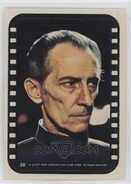 1977 Topps Star Wars - Stickers #28 - Grand Moff Tarkin