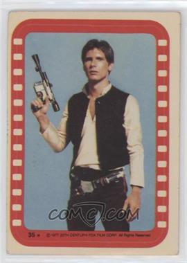 1977 Topps Star Wars - Stickers #35 - Han Solo