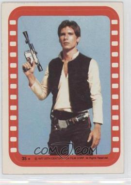 1977 Topps Star Wars - Stickers #35 - Han Solo