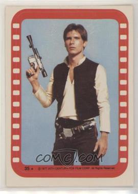 1977 Topps Star Wars - Stickers #35 - Han Solo