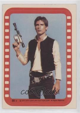 1977 Topps Star Wars - Stickers #35 - Han Solo