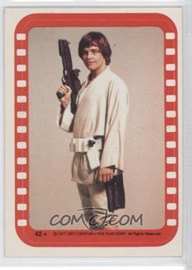 1977 Topps Star Wars - Stickers #42 - Luke Skywalker