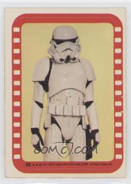 1977 Topps Star Wars - Stickers #43 - Stormtrooper