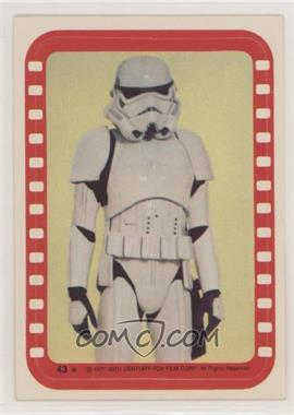 1977 Topps Star Wars - Stickers #43 - Stormtrooper