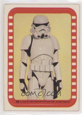 1977 Topps Star Wars - Stickers #43 - Stormtrooper