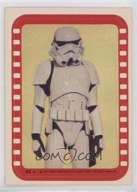 1977 Topps Star Wars - Stickers #43 - Stormtrooper