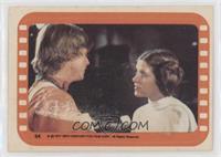 Luke Skywalker and Princess Leia