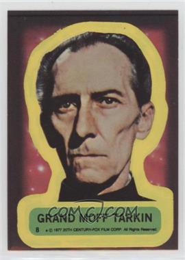 1977 Topps Star Wars - Stickers #8 - Grand Moff Tarkin