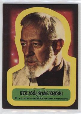 1977 Topps Star Wars - Stickers #9 - Ben (Obi-Wan) Kenobi