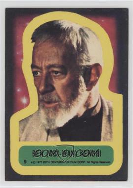 1977 Topps Star Wars - Stickers #9 - Ben (Obi-Wan) Kenobi