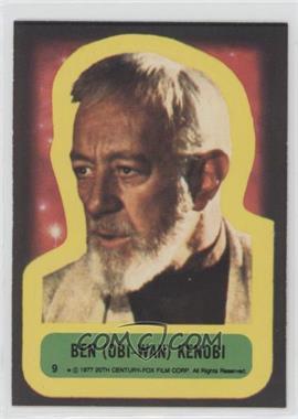 1977 Topps Star Wars - Stickers #9 - Ben (Obi-Wan) Kenobi