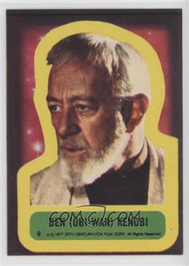 1977 Topps Star Wars - Stickers #9 - Ben (Obi-Wan) Kenobi