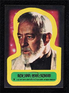 1977 Topps Star Wars - Stickers #9 - Ben (Obi-Wan) Kenobi