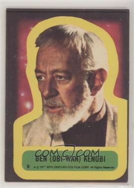 1977 Topps Star Wars - Stickers #9 - Ben (Obi-Wan) Kenobi
