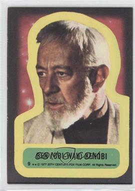 1977 Topps Star Wars - Stickers #9 - Ben (Obi-Wan) Kenobi [Good to VG‑EX]