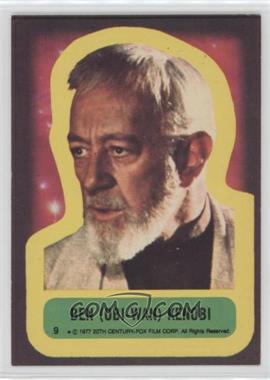 1977 Topps Star Wars - Stickers #9 - Ben (Obi-Wan) Kenobi