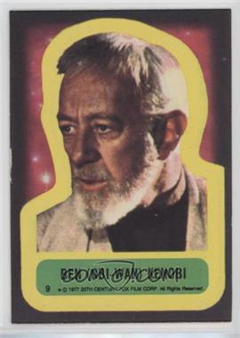 1977 Topps Star Wars - Stickers #9 - Ben (Obi-Wan) Kenobi