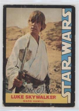 1977 Wonder Bread Star Wars - Food Issue [Base] #1 - Luke Skywalker (Mark Hamill) [Poor to Fair]