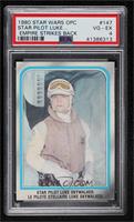 Star Pilot Luke Skywalker [PSA 4 VG‑EX]