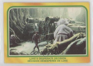 1980 O-Pee-Chee Star Wars: The Empire Strikes Back - [Base] #304 - Luke's Desperate Decision