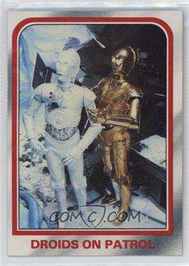 1980 Topps Star Wars: The Empire Strikes Back - [Base] #15 - Droids on patrol