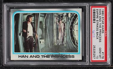 1980 Topps Star Wars: The Empire Strikes Back - [Base] #178 - Han And The Princess [PSA 10 GEM MT]