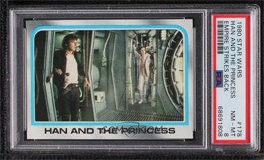 1980 Topps Star Wars: The Empire Strikes Back - [Base] #178 - Han And The Princess [PSA 8 NM‑MT]